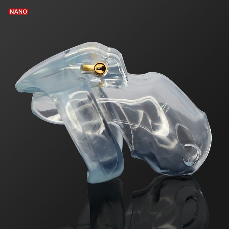 NEW HT V4 Silica Gel Chastity Cage design - Oxy-shop