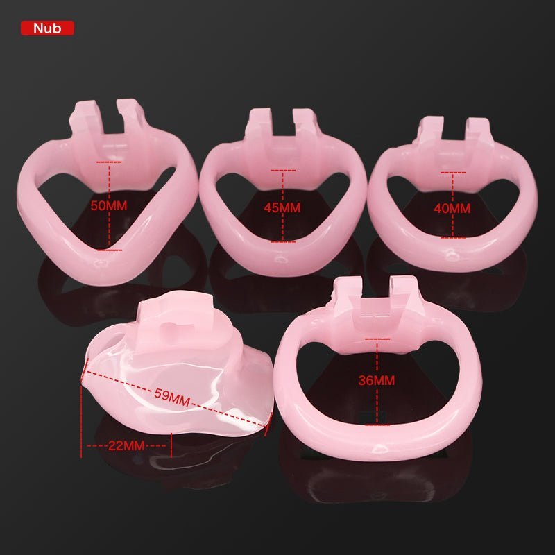 NEW HT V4 Silica Gel Chastity Cage design - Oxy-shop