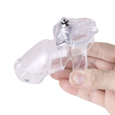 NEW HTV5 Resin Chastity cage - Click & Lock