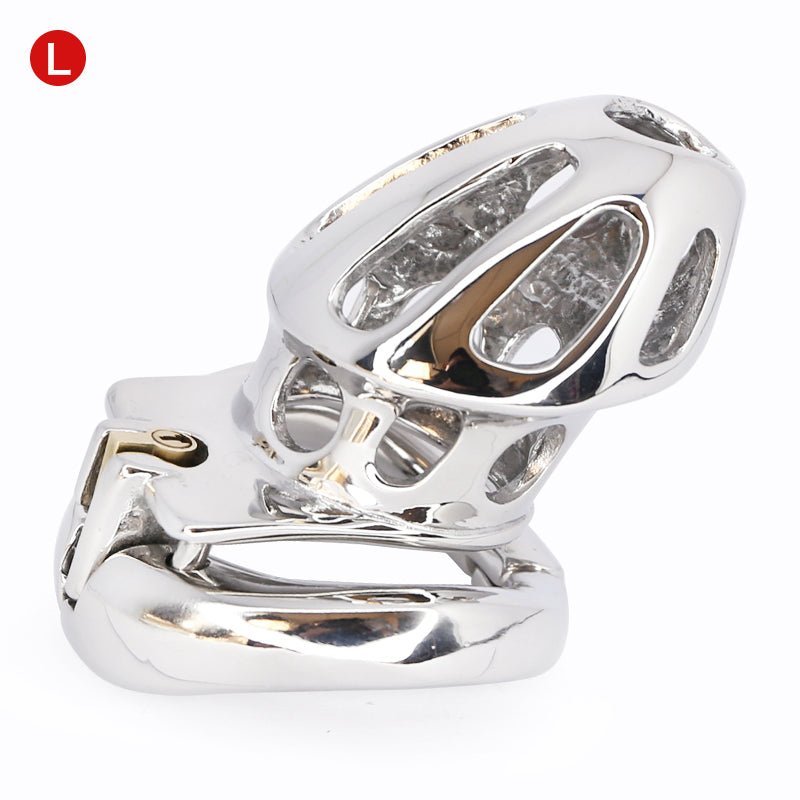 Next Generation locking chastity cage - Steel - Oxy-shop