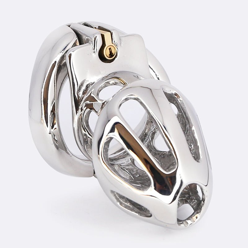 Next Generation locking chastity cage - Steel - Oxy-shop