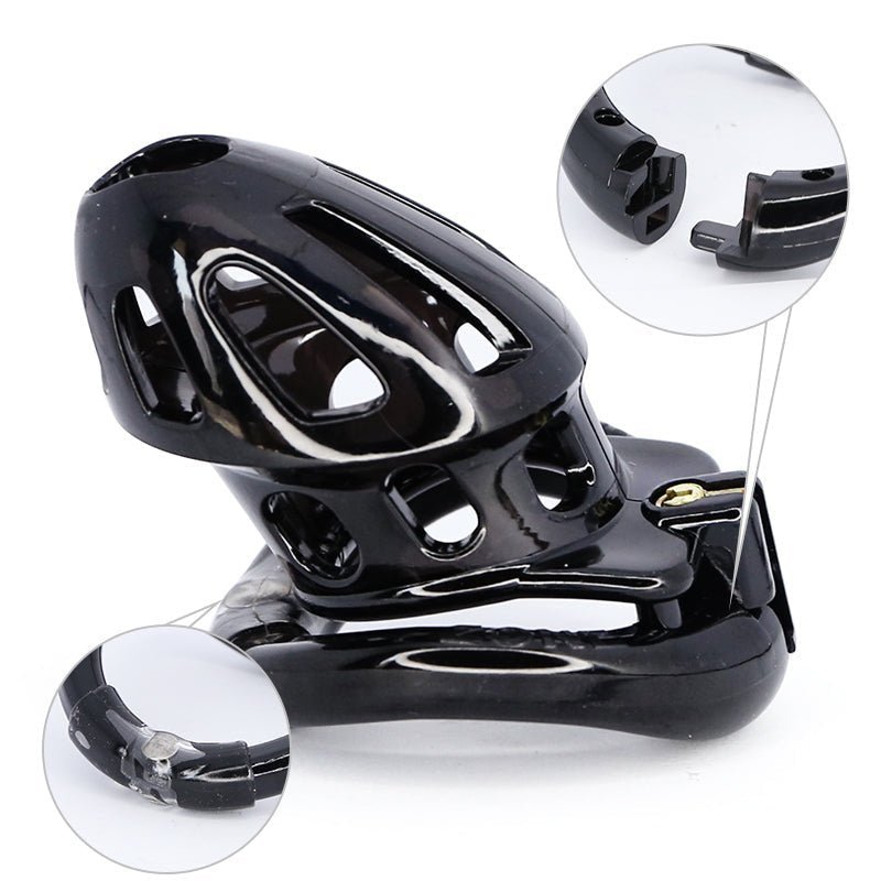 Next Generation locking chastity cage - TPE - Oxy-shop