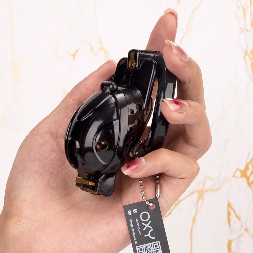 No-Pee Chastity Cage / Interchangeable cage tubes - Oxy-shop