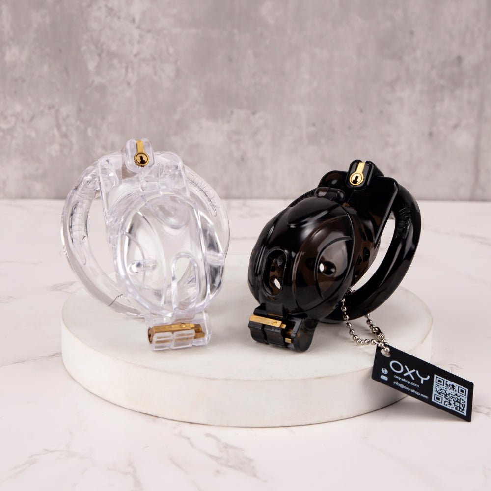 No-Pee Chastity Cage / Interchangeable cage tubes - Oxy-shop