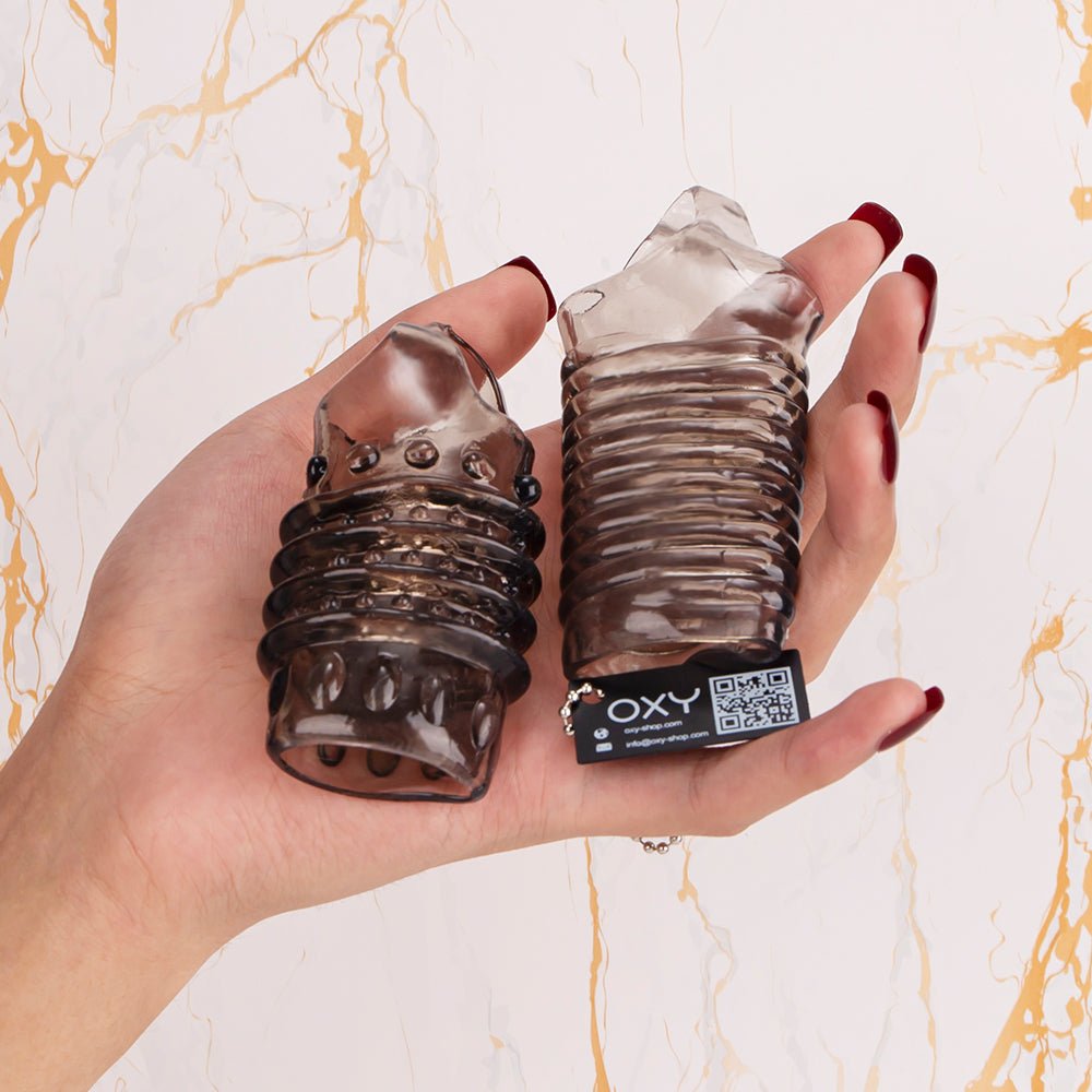 Open Tip Penis Sleeves - Set of 2 - Oxy-shop