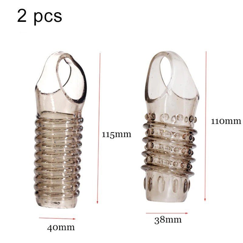 Open Tip Penis Sleeves - Set of 2 - Oxy-shop