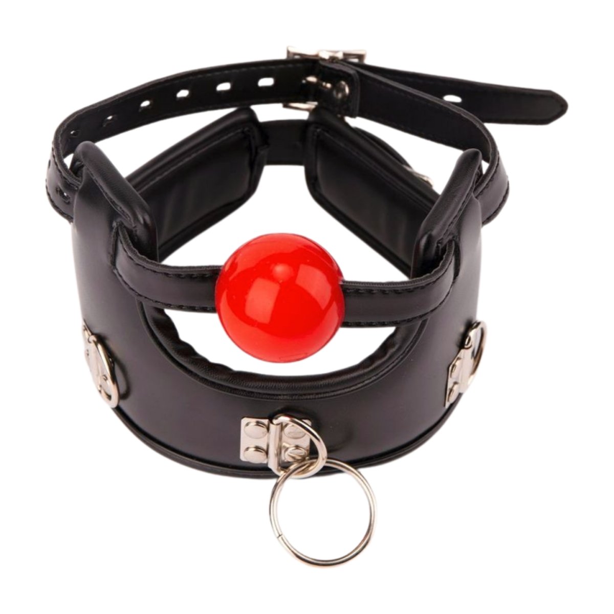 Padded Collar with Ball Gag - Oxy-shop