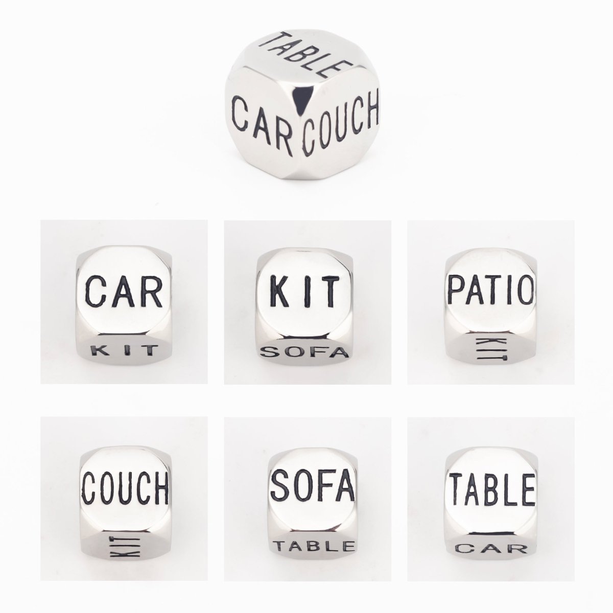 Passion Play - Sex Dice - Metal Dice Game - Oxy-shop