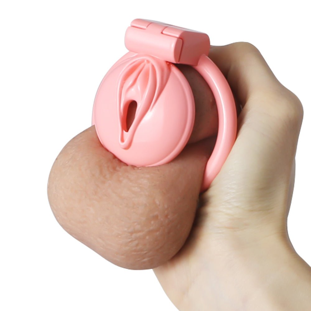 Pussy shape Chastity - For male - Oxy-shop