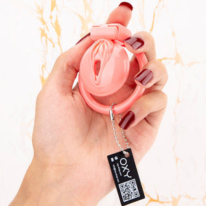 Pussy shape Chastity - For male - Oxy-shop