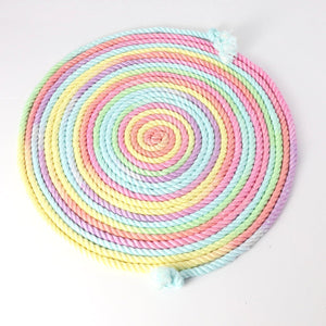 Rainbow Color Silk Kinbaku Rope - 8 meters - Oxy-shop