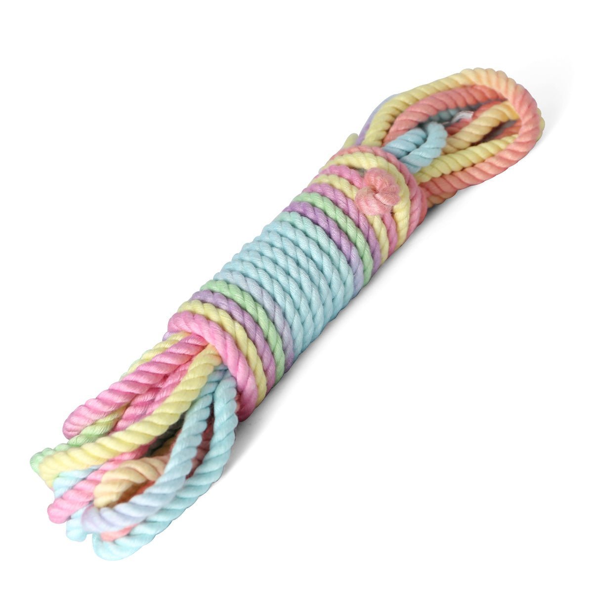 Rainbow Color Silk Kinbaku Rope - 8 meters - Oxy-shop