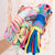 Rainbow Color Silk Kinbaku Rope - 8 meters - Oxy-shop