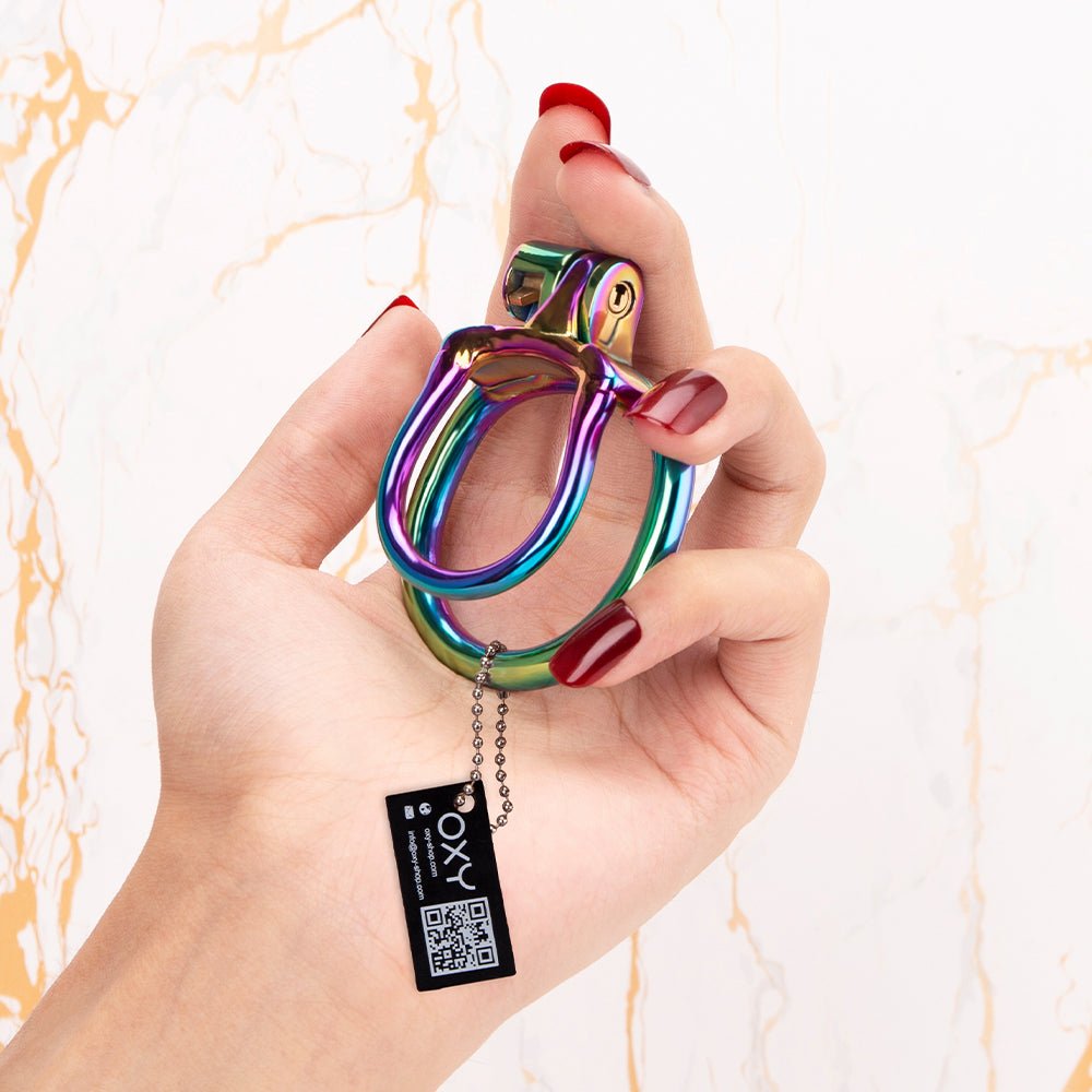 Rainbow Steel - The Coach - Cock Harness - Oxy-shop