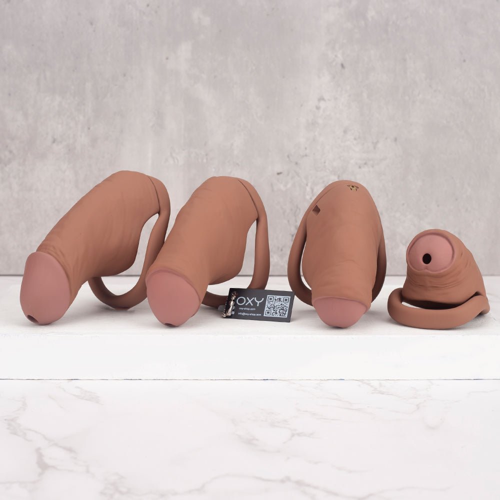 Realistic Cock Cage - Best Realistic Chastity Device - Oxy-shop