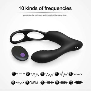 Remote Vibrating Butt plug - The Anal Crawl - Oxy-shop