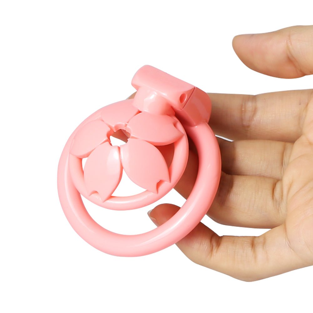 Sakura Blossom - Tiny Flower chastity cage - Oxy-shop