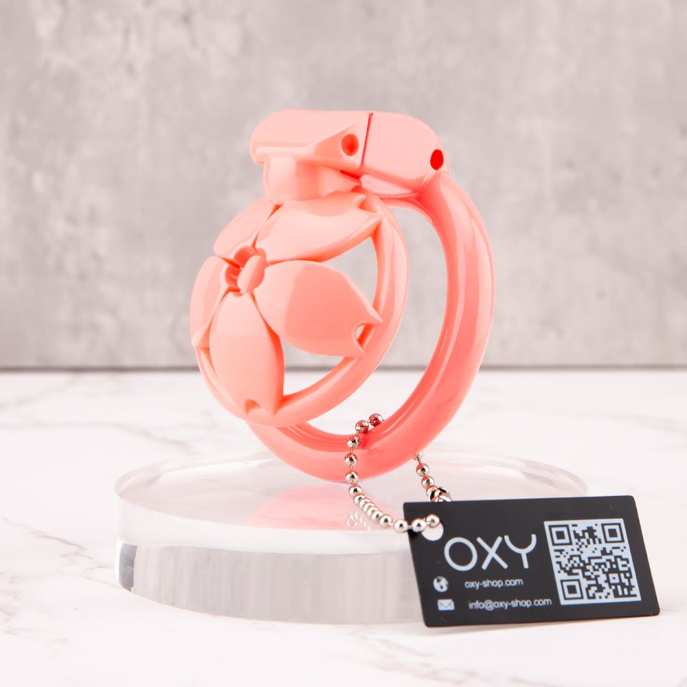 Sakura Blossom - Tiny Flower chastity cage - Oxy-shop
