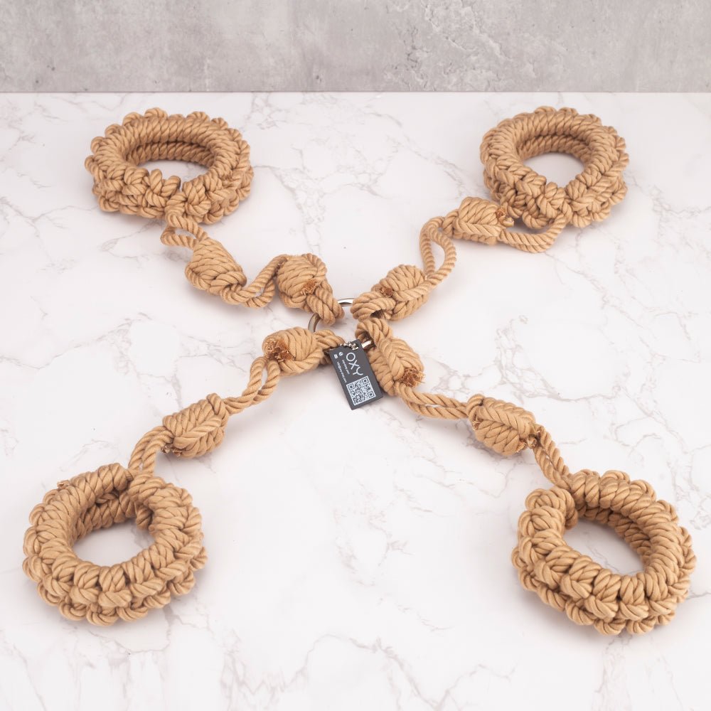 Shibari rope Hog-tie / Restraint gear and Bondage Play for BDSM - Oxy-shop