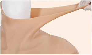 Silicone Breast Forms - Full Upper Vest for Crossdressers - Oxy-shop