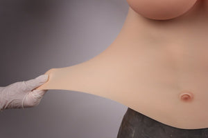 Silicone Breast Forms - Full Upper Vest for Crossdressers - Oxy-shop