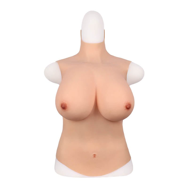 Silicone Breast Forms - Full Upper Vest for Crossdressers - Oxy-shop