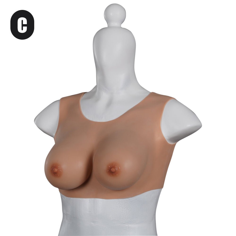 Silicone Breast forms - Naked Crop Top - Oxy-shop