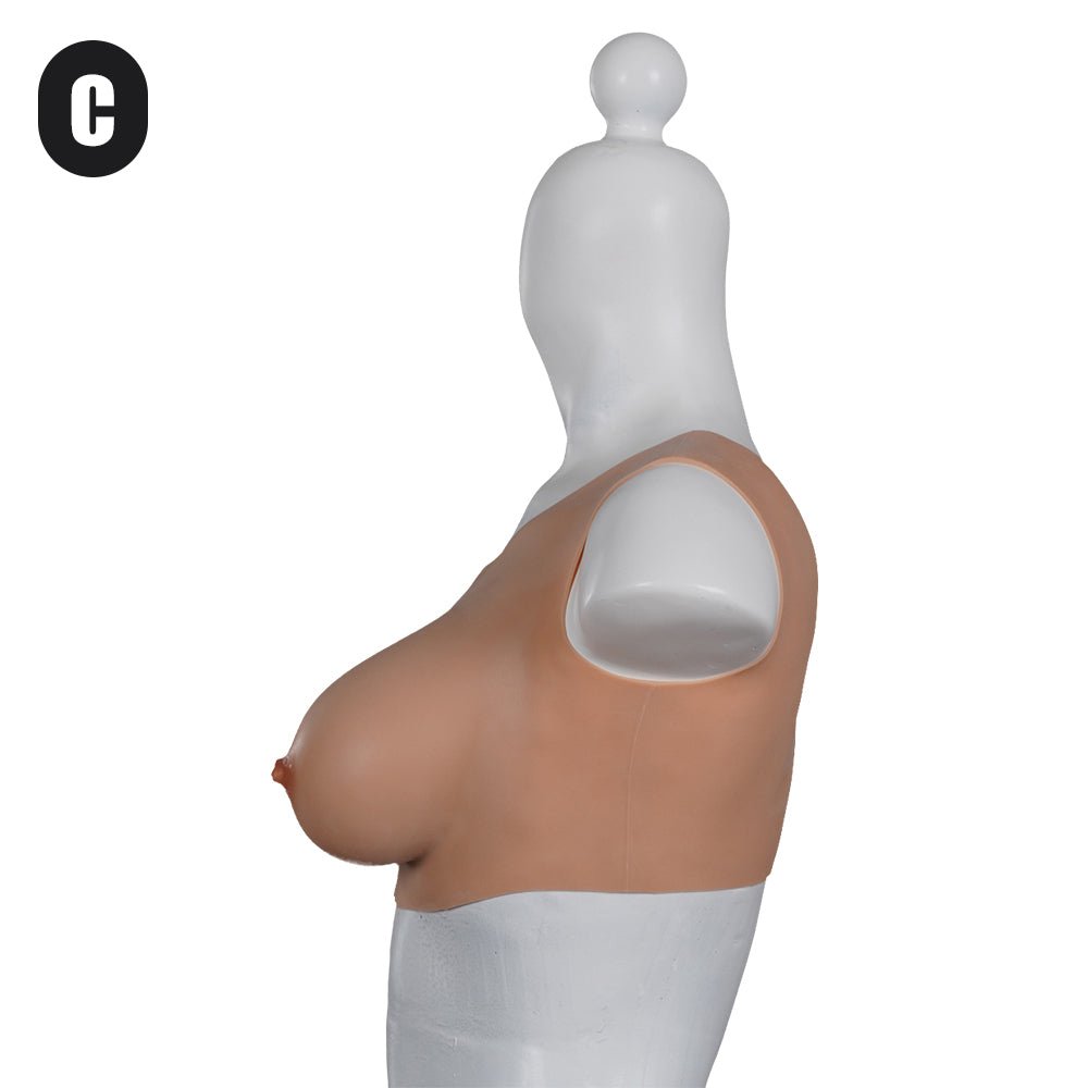 Silicone Breast forms - Naked Crop Top - Oxy-shop