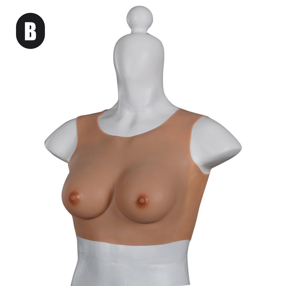 Silicone Breast forms - Naked Crop Top - Oxy-shop