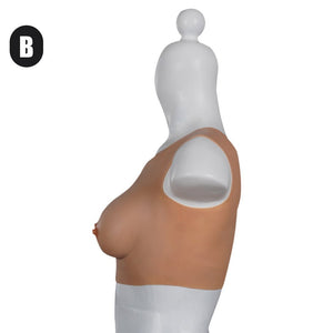 Silicone Breast forms - Naked Crop Top - Oxy-shop