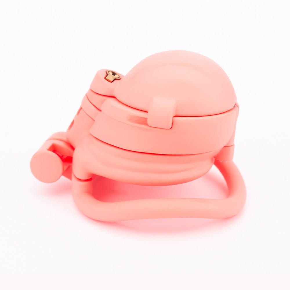 Slip Cap Design Spiked Chastity Cage - Oxy-shop