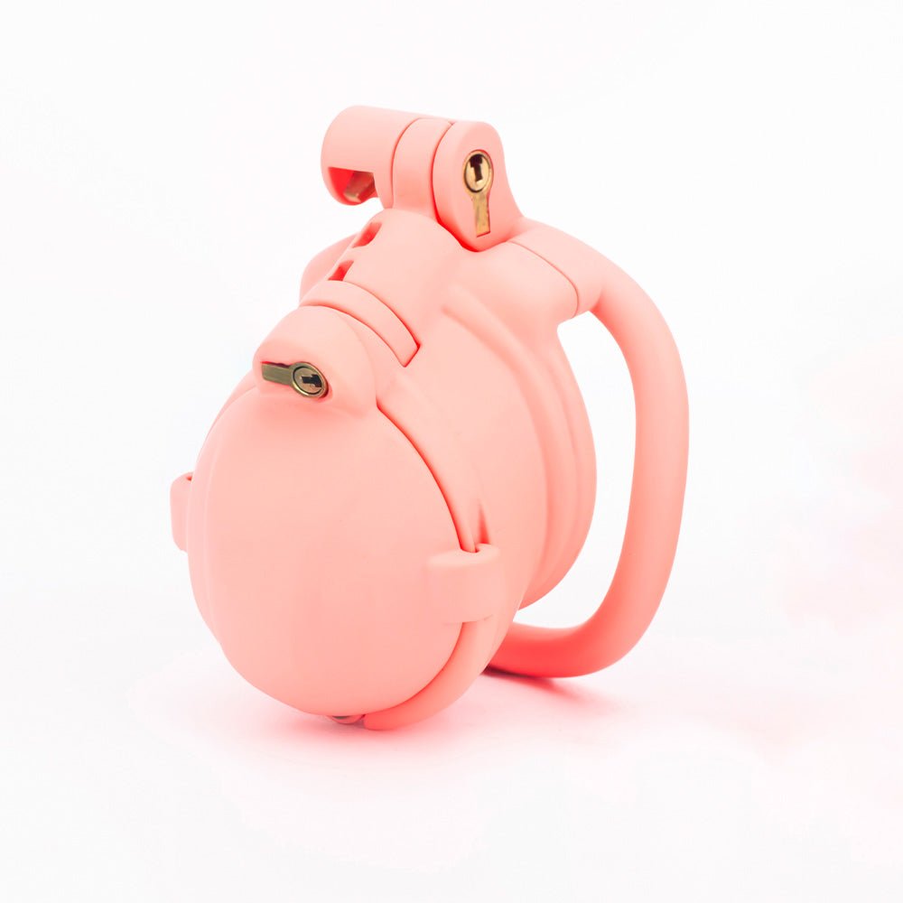 Slip Cap Design Spiked Chastity Cage - Oxy-shop