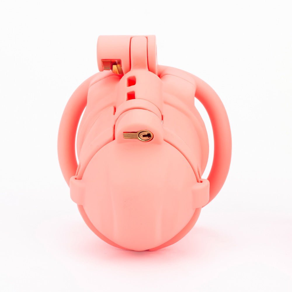 Slip Cap Design Spiked Chastity Cage - Oxy-shop