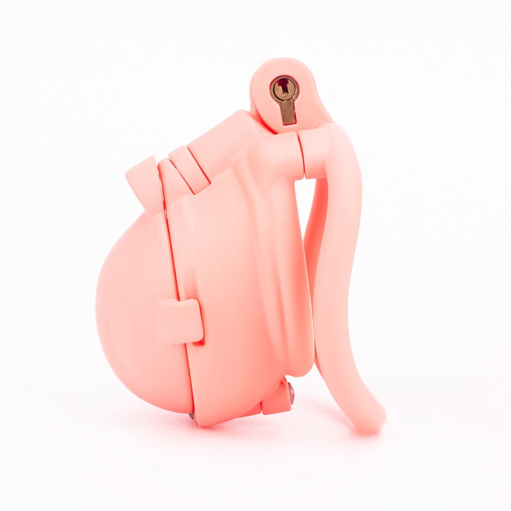 Slip Cap Design Spiked Chastity Cage - Oxy-shop