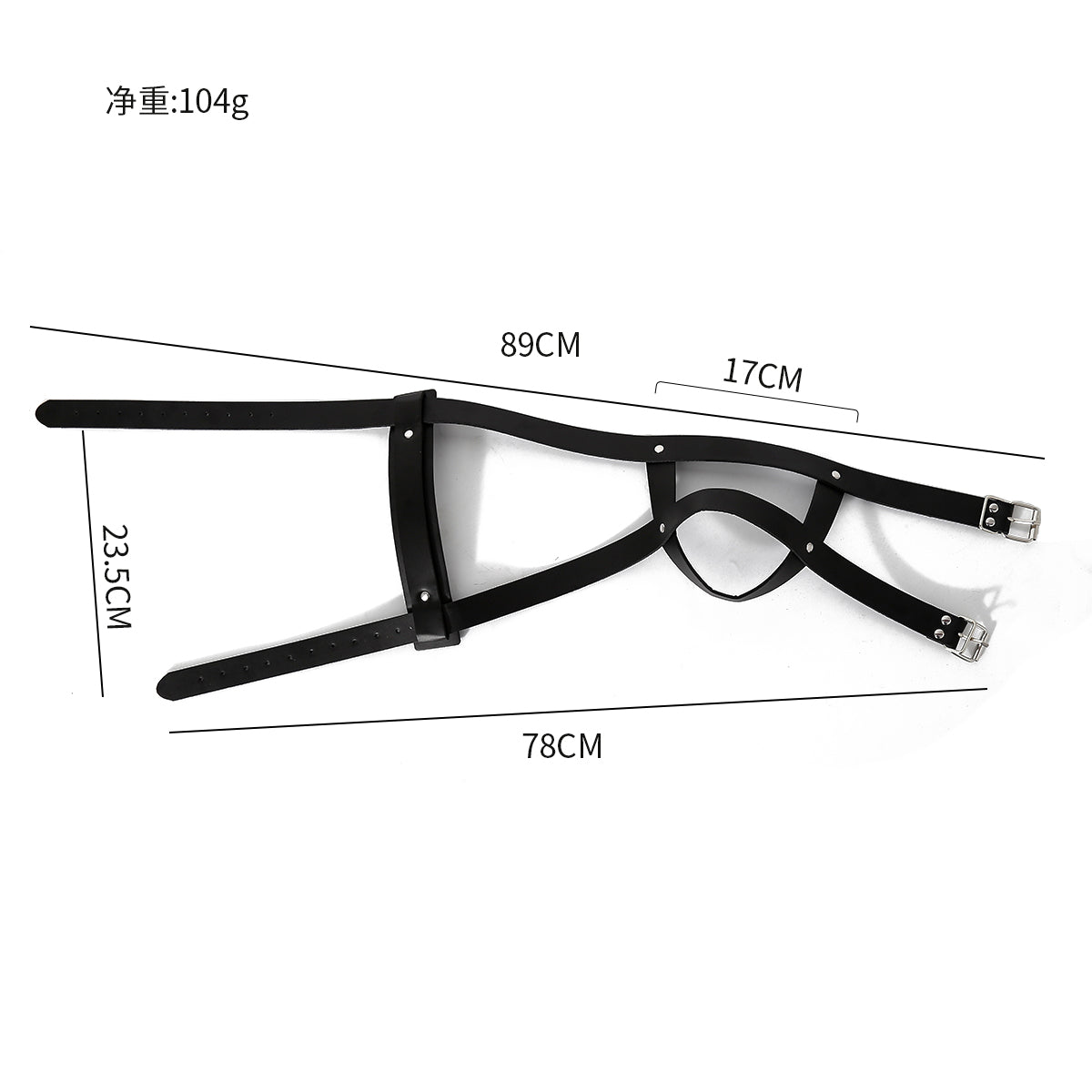 Smelly Shoe Fetish - Restraint head Harness - Oxy-shop