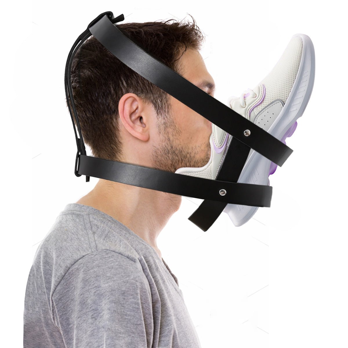Smelly Shoe Fetish - Restraint head Harness - Oxy-shop