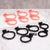 ★Spare Part: Curved Spare Chastity ring - V2- Premium paint - Oxy-shop