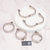 ★Spare part: Flat ring A for male chastity device, 5 Sizes to choose - Oxy-shop