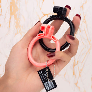 ★Spare Part: Flat Spare Chastity ring - V2- Premium paint - CUSTOM SIZE - Oxy-shop