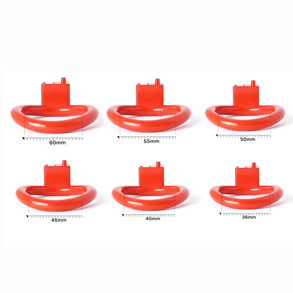 ★Spare Part: Spare chastity ring - Small 3D cages - Premium paint - Oxy-shop
