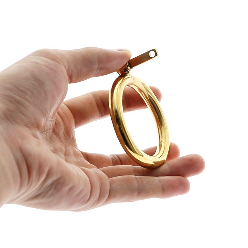 ★Spare part - Spare round ring 24K Gold - Oxy-shop