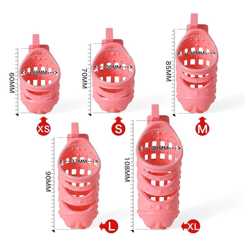 ★Spare part - Spare Tube for Mistress’ Punishment - Spiked Chastity cage - Oxy-shop