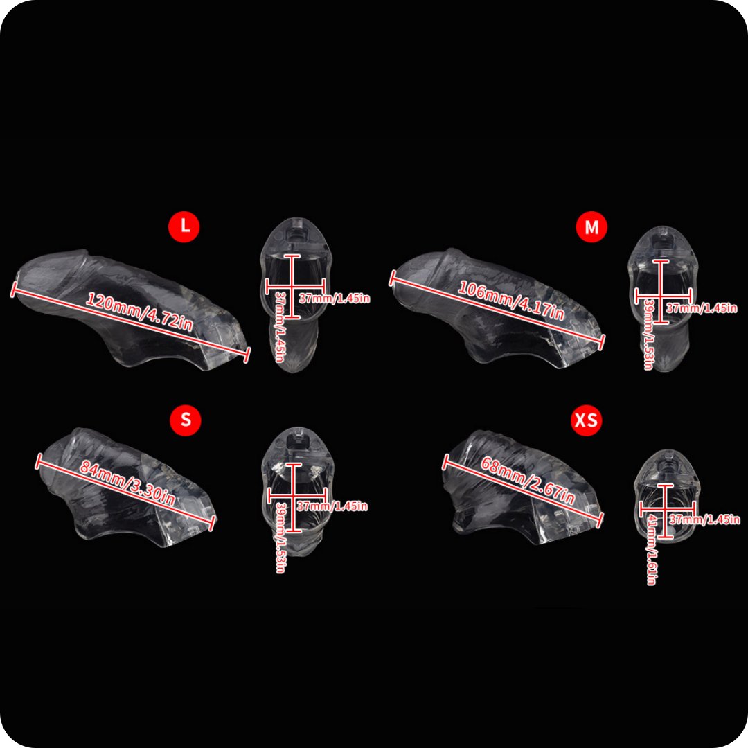 ★Spare part - Spare Tube for Realistic Cock Cage - Oxy-shop