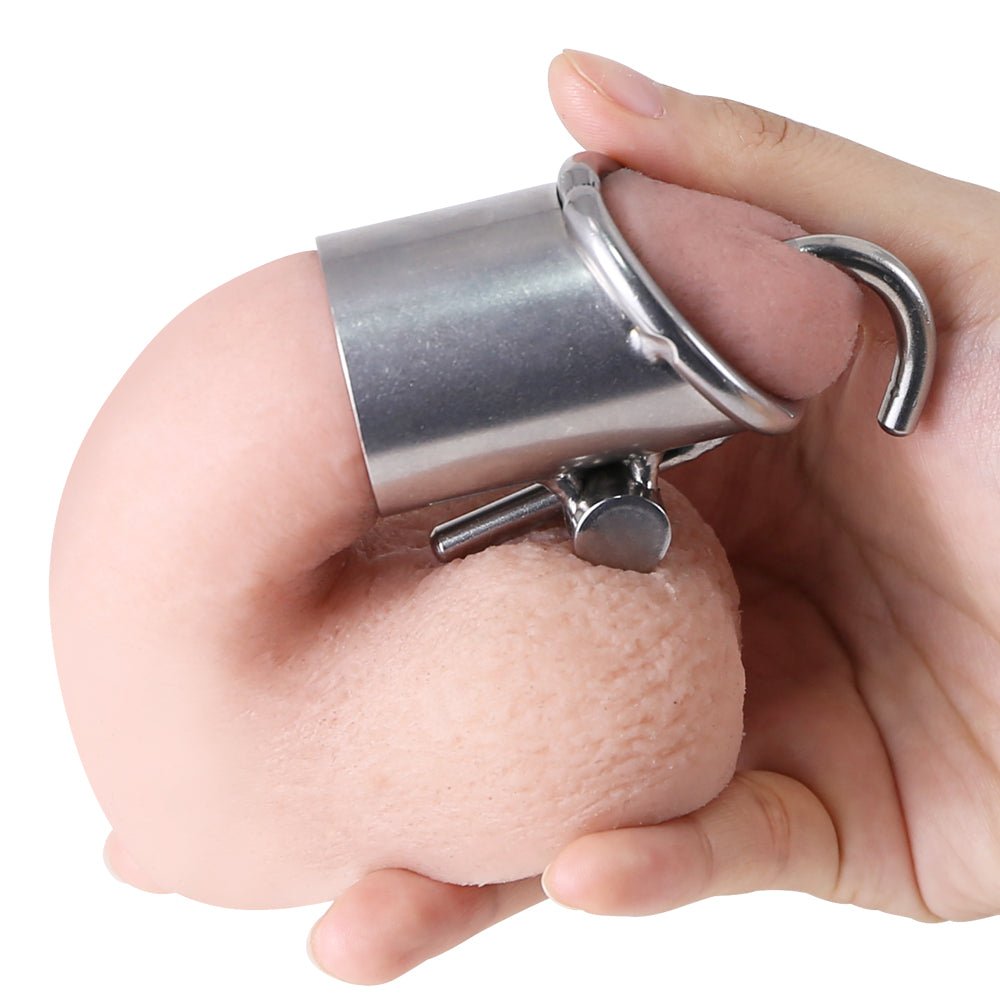 Stainless Steel PA Chastity CH27 - Oxy-shop