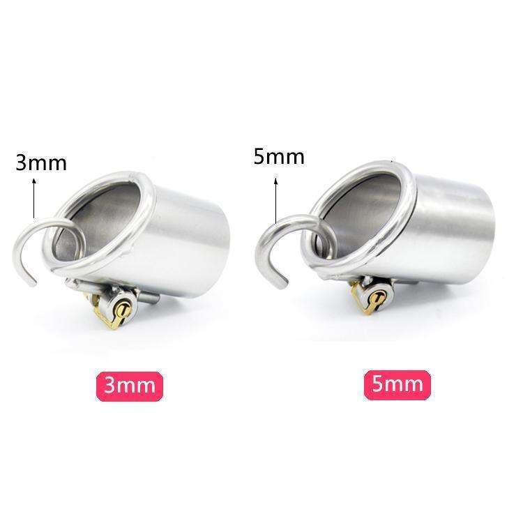 Stainless Steel PA Chastity CH27 - Oxy-shop