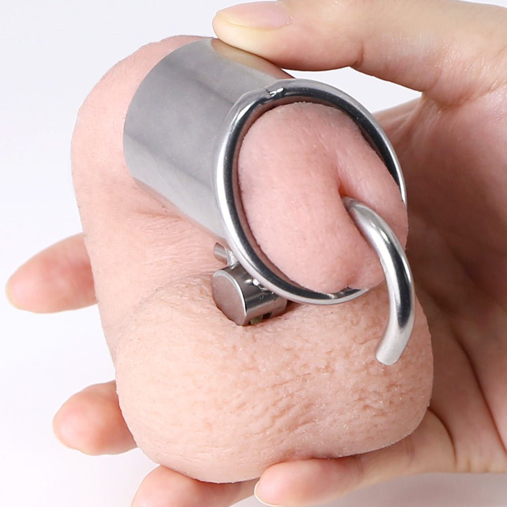 Stainless Steel PA Chastity CH27 - Oxy-shop