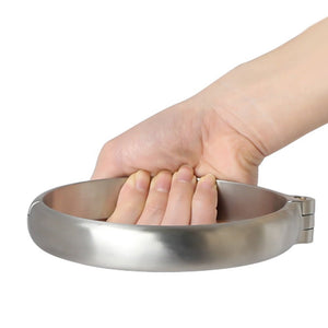 Stainless Steel Slave Collar with Ring - Male or Woman - Oxy-shop