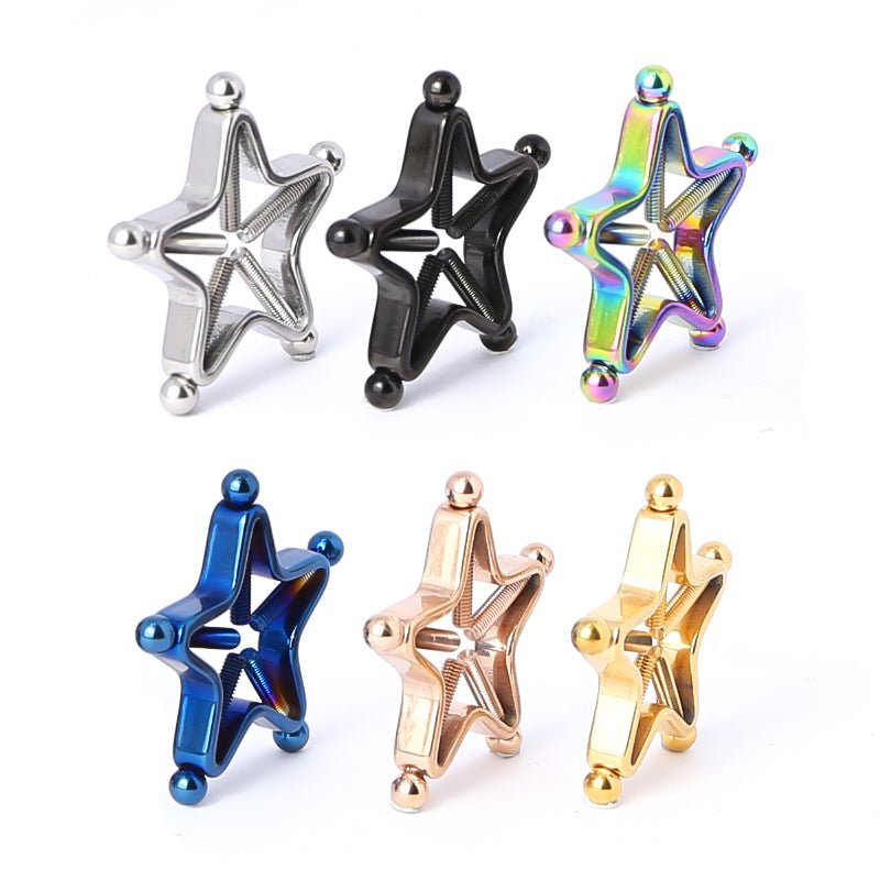 Star Nipple Clamps ⭐ - Oxy-shop