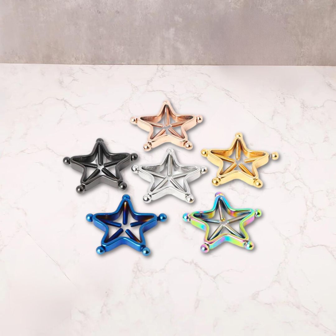 Star Nipple Clamps ⭐ - Oxy-shop