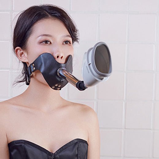 Submissive Humiliator Muzzle-Gag - SUPER SET - Oxy-shop